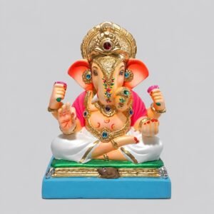Dagadusheth Halwai Ganesh(White)-C1-094