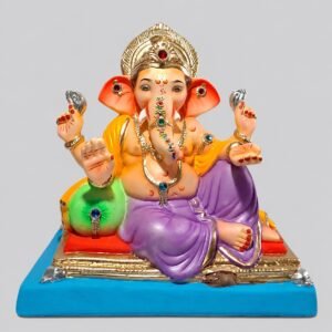 Peshve Pose Ganesh(Violet)-C2-020