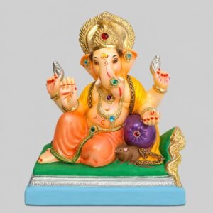 Peshvepose Ganesh (peach)-C3-105
