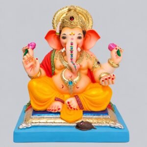 Square Gadi Titwala (Mango Yellow)-C3-033