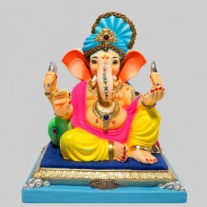 Peshvepose Ganesh with Feta (lemon yellow)-C3-058