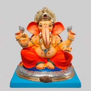 Golgadi Titwala Ganesh(coral red)-C3-088