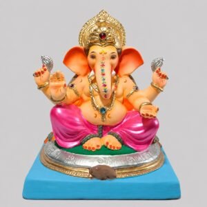 Golgadi Titwala Ganesh(metallic pink)-C3-089
