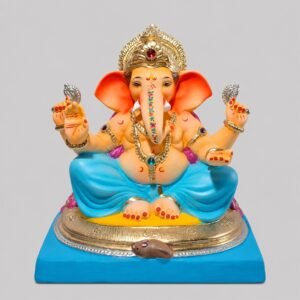 Golgadi Titwala Ganesh(sky blue)-C3-090