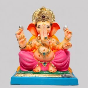 Square gadi Titwala Ganesh(pink)-C3-095