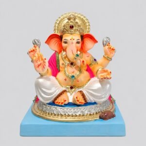 Golgadi Titwala Ganesh(white)-D1-011