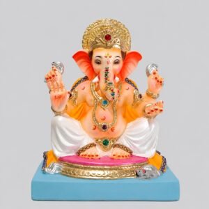 Titwala Golgadi Ganesh(white)-D1-018
