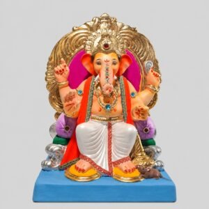 Lalbaug Cha Raja (white)-D1-029