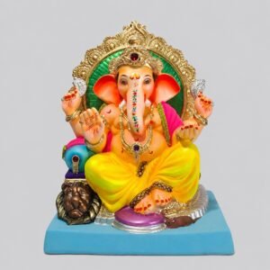 Lion furniture Prabhaval Ganesh(lemon yellow)-D1-003