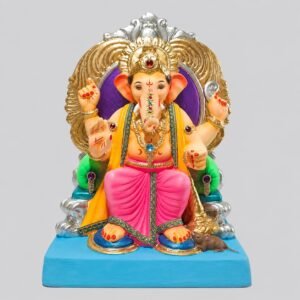 Lalbaug Cha Raja (light pink)-D1-031