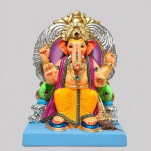Lalbaug Cha Raja (orange)-D1-032