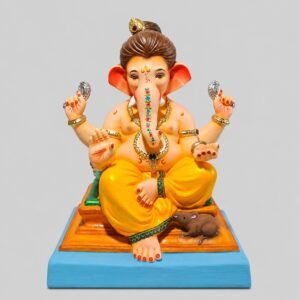 Balmurty Chaurang Ganesh(mango yellow)-D1-049