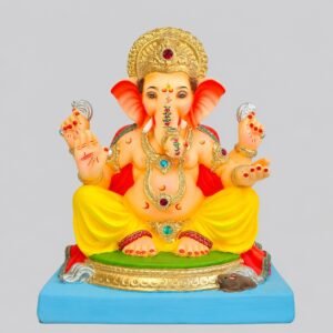 Golgadi Tiwala Ganesh(lemon Yellow)-D1-055