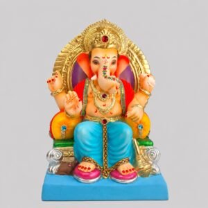 Lalbaug cha Raja(sky blue)-D1-062
