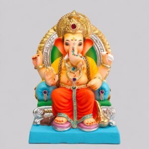 Lalbaug cha Raja(coral red)-D1-063