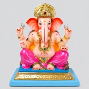 Mysoorie Ganesh(metallic pink-zeel)-D2-016