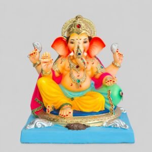 Peshvepose Ganesh(mango yellow)-D2-030