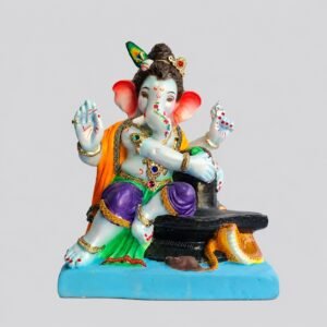 Ganesh with Shivpindi(metallic purple-krishnavarna)-D2-048