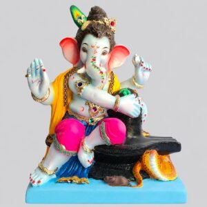 Ganesh with Shivpindi(pink-krishnavarna)-D2-049