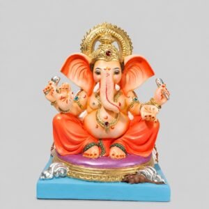Golgadi Titwala Ganesh(peach)-D2-007