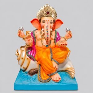 Shankha Ganesh(orange)-D3-020