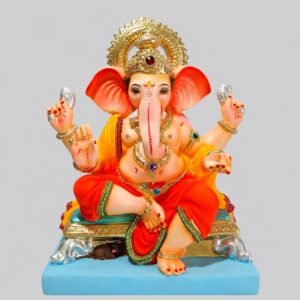 Shupkarna Alfa Ganesh(coral red)-D3-003
