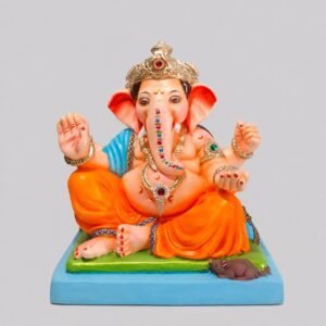 Lambodar Ganesh(orange)-D3-007