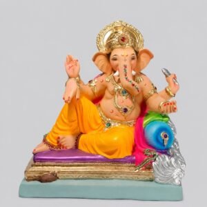 Peshvepose Ganesh(Mango yellow-skin tone) - E1-001