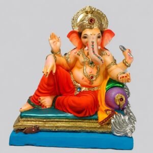 Peshvepose Ganesh(coral red) - E1-002