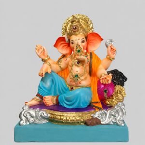Peshvepose Ganesh(sky blue) - E3-011
