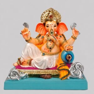 Peshvepose Ganesh(white) - E3-012