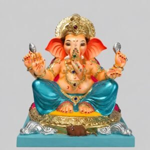 Titwala Ganesh(metallic firozi) - E3-015