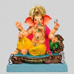Peshvepose Ganesh(lemon yellow) - E3-020
