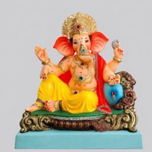 Peshvepose Ganesh(lemon yellow) - E3-028