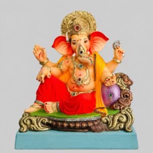 Peshvepose Ganesh(coral red) - E3-029